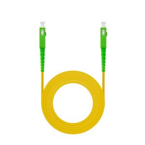 Nanocable Cable fibra SC-APC LSZH Amarillo 100m
